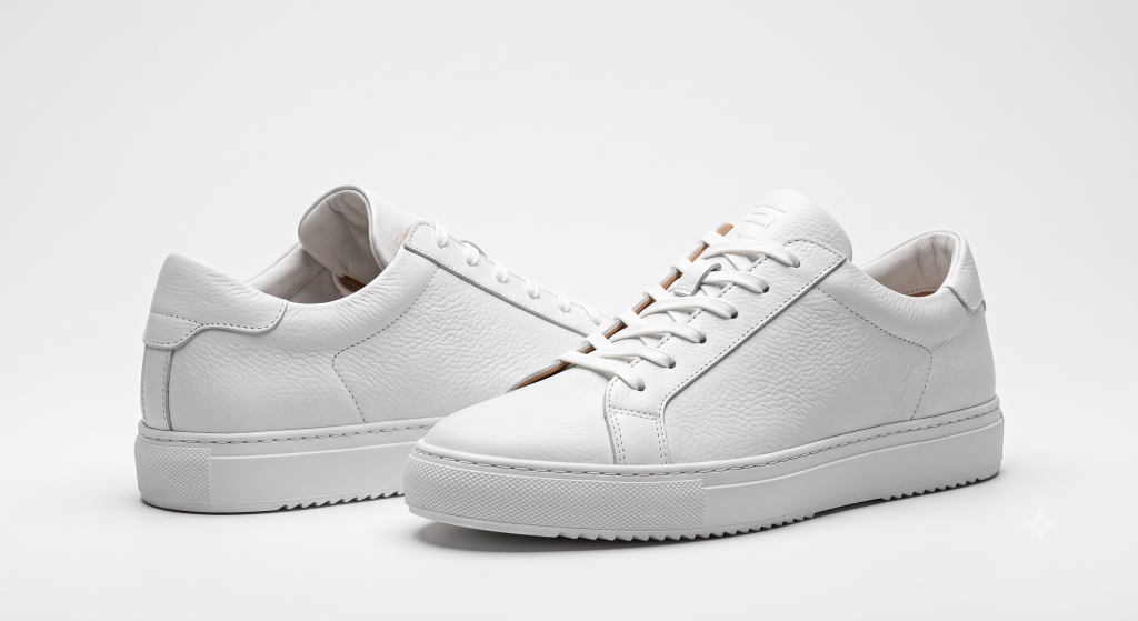 Minimal Leather Sneakers