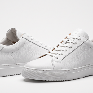 Minimal Leather Sneakers