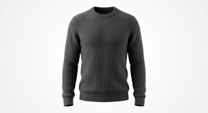 Soft Ribbed Crewneck Sweater